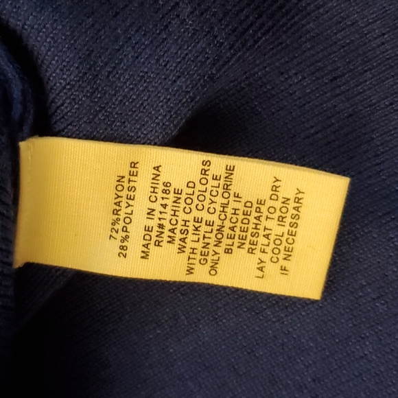 Cobalt blue long sleeve shirt - Picture 9 of 13